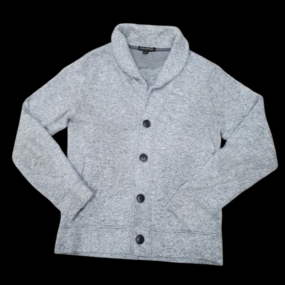 2/$20 Banana Republic Grey Buttons Down Cardigan Sweater Top Size: Small
